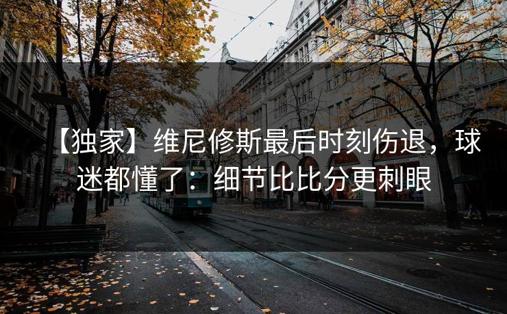 【独家】维尼修斯最后时刻伤退，球迷都懂了：细节比比分更刺眼